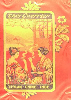 Imported: Advertisement for Guerrier teas