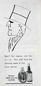 Hidden: Advert for Haig Whisky