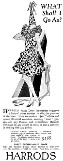 Pierrots: Advertisement for Harrods in the Sketch