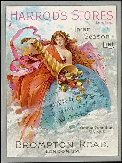 Cornucopia: Advertisement - Harrods Stores