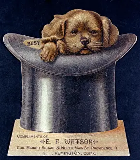Remington: Advertisement for top hats