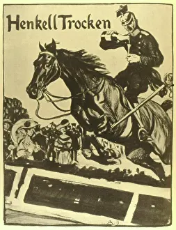Retrograph: Advertisement for Henkell Trocken sparkling wine