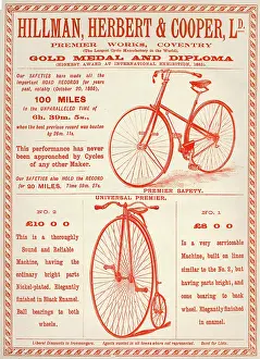 Farthing: Advert for Hillman, Herbert & Cooper Ld 1888