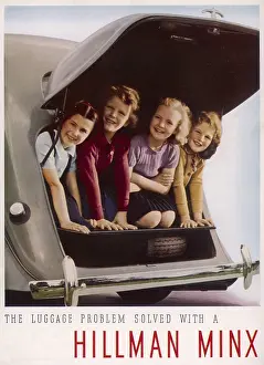 Minx: An advertisement for Hillman Minx
