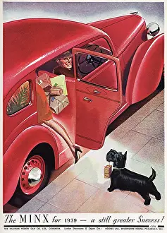 Minx: Advertisement for a Hillman Minx