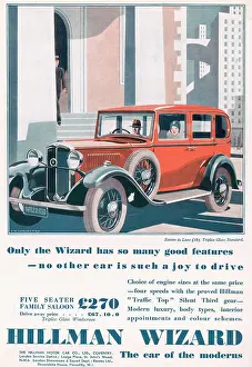 Hillman: Advert for Hillman Wizard 1931