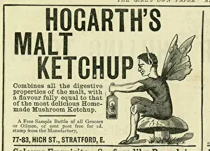 Stratford: Advert, Hogarth's Malt Ketchup