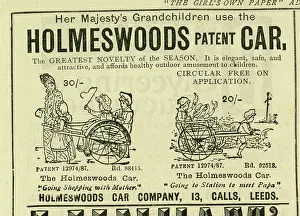 Patent: Advert, Holmeswoods Patent Car