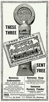 Chafing: Advert for Homocea 1897
