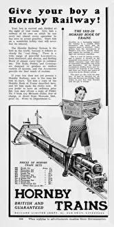 Hornby: AD FOR HORNBY TRAINS