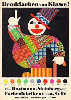 Inks: Advertisement for Hostmann-Steinberg inks