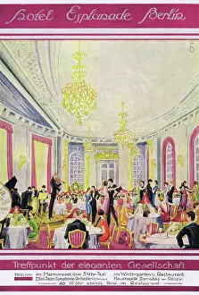 Night Life: Advert for the Hotel Esplanade, Berlin (1927)