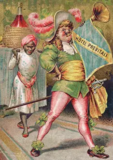 Bows: Advertisement, Hotel Previtali, London
