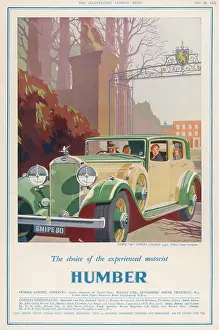 Motorist: Advert Humber - motorcar 1932