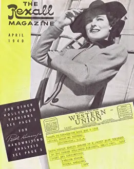 Blackmail: Advert illustrating a suit designed by Dolly Tree