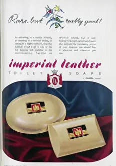Soaps: Advert for Imperial Leather