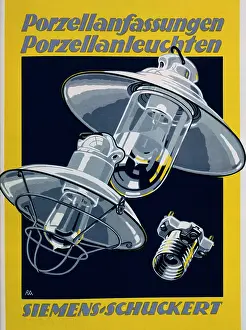 Screws: advertising, industry, Siemens - Schuckert, advertising