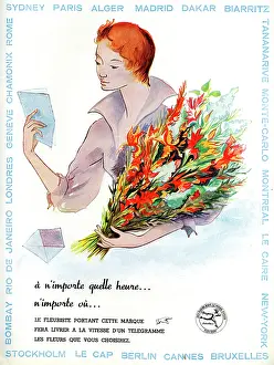 Envelope: Advertisement for Interflora