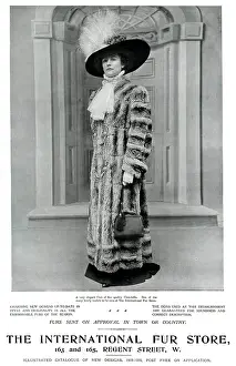 Jabot: Advert for International Fur Store 1909