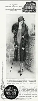 Advert for International Fur Store 1925