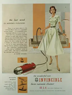 Invincible: Advertisement for the Invincible vacuum cleaner