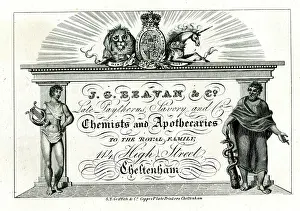 1826: Advert, J G Beavan & Co, Chemists and Apothecaries