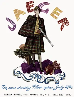 Deerstalker: Advert for Jaeger shooting outfit 1938