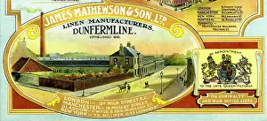 Dunfermline: Advert, James Mathewson & Son Ltd, Dunfermline