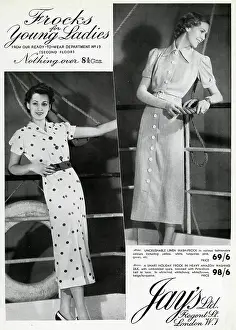 Jays: Advert for Jay's frocks 1937