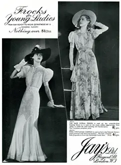 Jays: Advert for Jay's frocks 1937