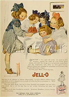 Flavours: ADVERT/JELLY/JELL-O 1921