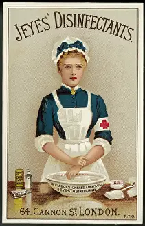 Washes: Advert for Jeyes disinfectant