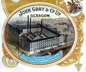Wholesale: Advert, John Gray & Co Ltd, Marmalade and Jam, Glasgow