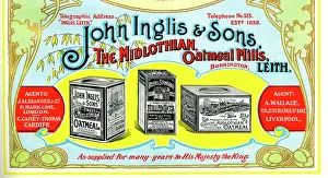 Leith: Advert, John Inglis & Sons, Leith, Scotland
