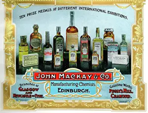 Chemists: Advert, John Mackay & Co, Edinburgh, Scotland