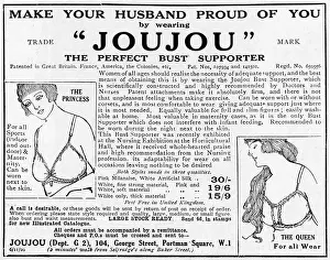 Incentive: Advert for Joujou bust supporter 1920