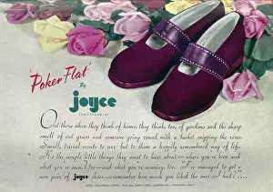 Poker: Advert for Joyce Shoes