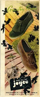 Suede: Advert for Joyce shoes