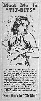 Titbits: Advertisement for Judy, featured in Tit-Bits