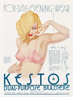 Klin: Advert for Kestos lingerie 1937