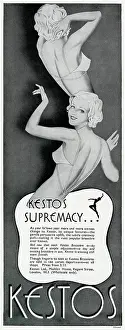 Brassiere: Advert by Kestos lingerie 1937