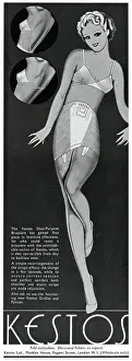 Girdle: Advert for Kestos underwear 1936