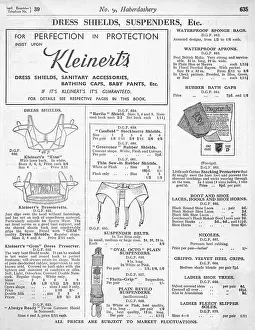 Elastic: Advert for kleinert lightweight bra 1938