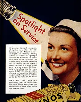 Dental: Advertisement for Kolynos toothpaste