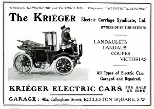 Operas: Advert, The Krieger electric car