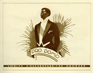 Retrographics Limited (ludwig Hohlwien): An advertisement for L. Wolff cigar factories