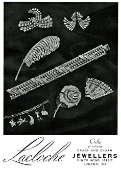 Advert for Lacloche jewellery 1936