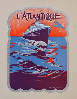 Nov16: Advertisement for L'Atlantique cruise liner