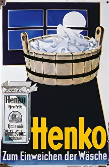 Detergents: advertising, laundry detergents, Henko - For