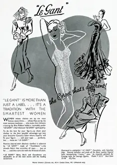 Garment: Advert for Le Gant corsets 1937
